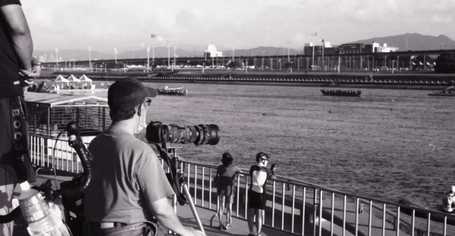 A Harbour-Side Live Link-Up for a Regional Reporter, Told Through Gareth's